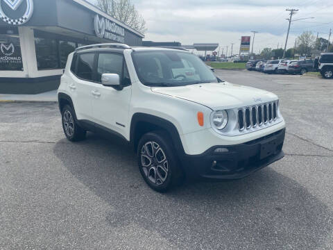 2016 Jeep Renegade for sale at MacDonald Motor Sales in High Point NC
