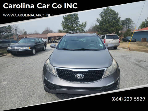 2016 Kia Sportage for sale at Carolina Car Co INC in Greenwood SC