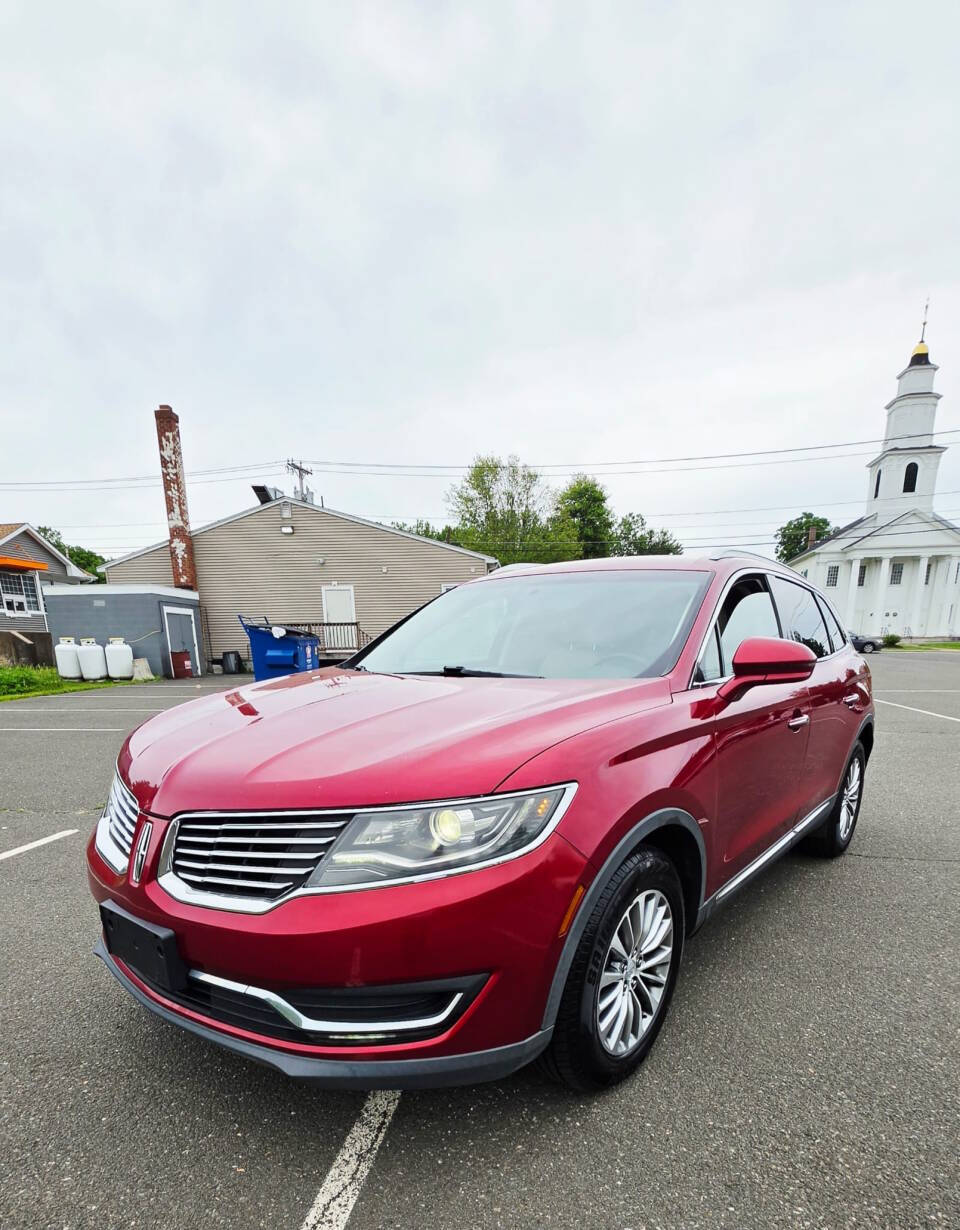 Red 2016 Lincoln MKX Select AWD Select 4dr SUV 2