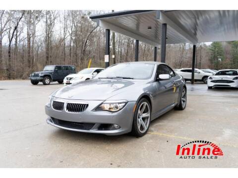 2008 BMW 6 Series for sale at Inline Auto Sales in Fuquay Varina NC