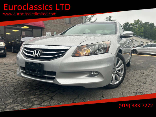 2011 Honda Accord for sale at Euroclassics LTD in Durham, NC