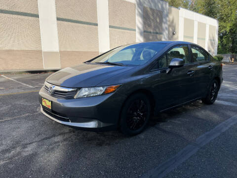 2012 Honda Civic for sale at Car Craft Auto Sales Inc in Lynnwood WA