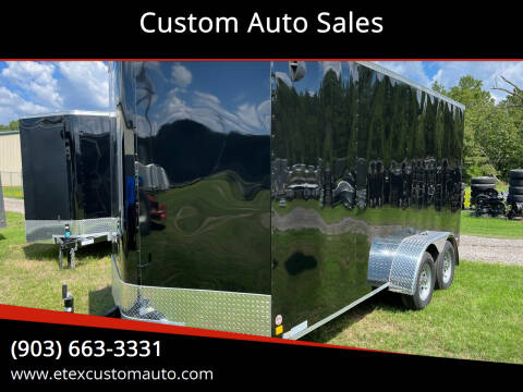 2023 Continental Cargo 7x16 Enclosed Trailer for sale at Custom Auto Sales - TRAILERS in Longview TX