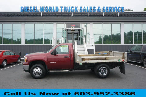 2013 GMC K3500 4X4 SLE ALUM F for sale at Diesel World Truck Sales in Plaistow NH
