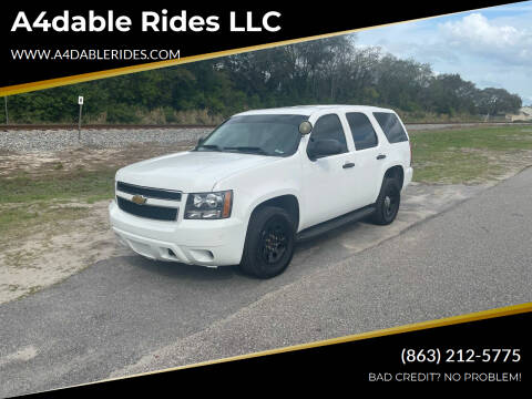 2013 Chevrolet Tahoe for sale at A4dable Rides LLC in Haines City FL