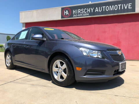 2014 Chevrolet Cruze for sale at Hirschy Automotive in Fort Wayne IN