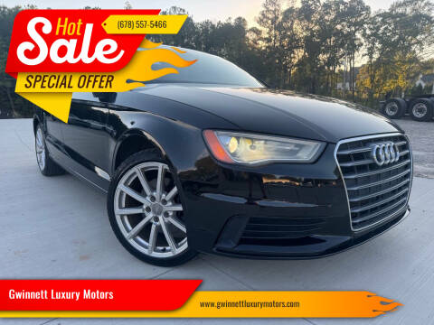 2015 Audi A3 for sale at Gwinnett Luxury Motors in Buford GA