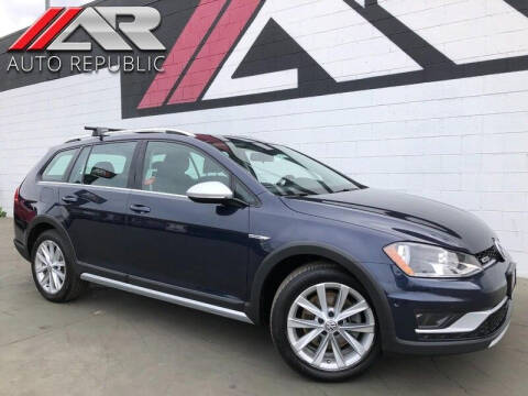 2017 Volkswagen Golf Alltrack for sale at Auto Republic Fullerton in Fullerton CA