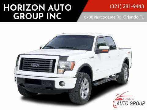 2012 Ford F-150 for sale at HORIZON AUTO GROUP INC in Orlando FL