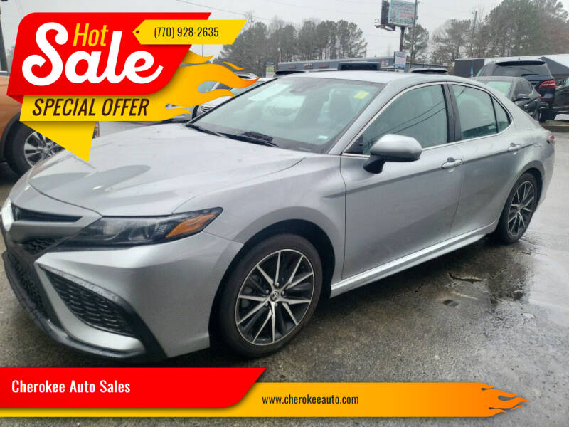 2021 Toyota Camry for sale at Cherokee Auto Sales in Acworth GA