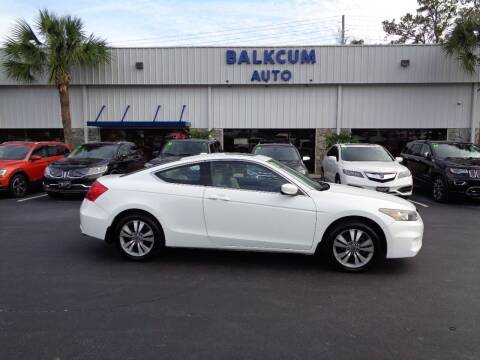 2012 Honda Accord for sale at BALKCUM AUTO INC in Wilmington NC
