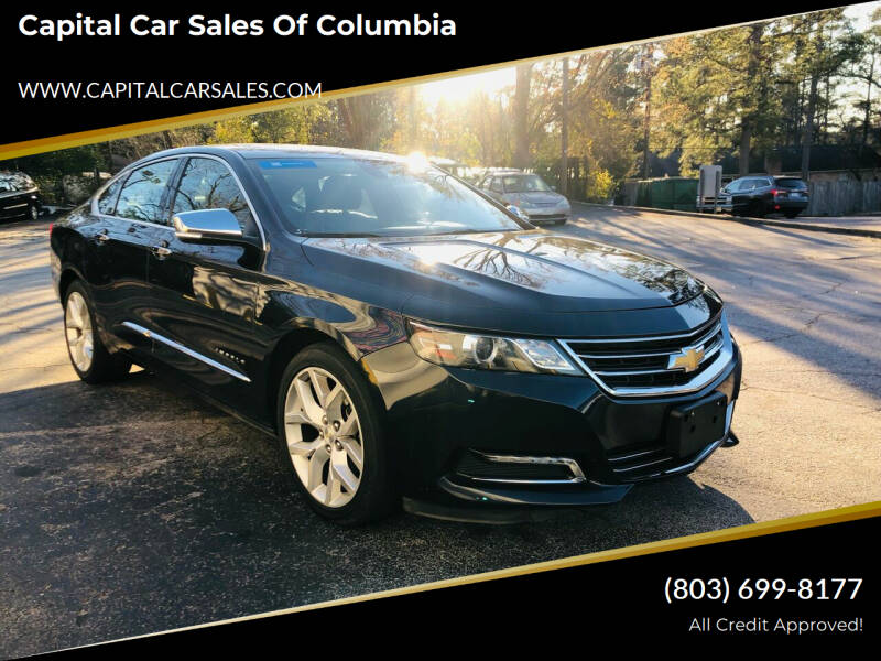 2019 Chevrolet Impala for sale at Capital Car Sales of Columbia in Columbia SC