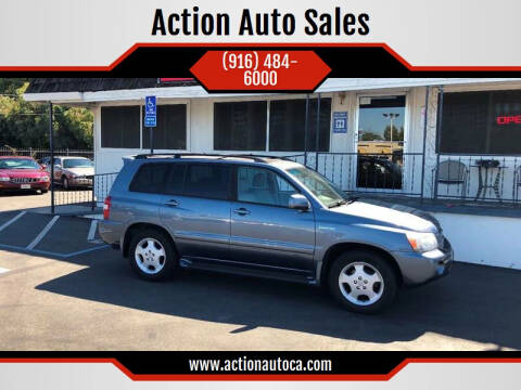 2005 Toyota Highlander for sale at Action Auto Sales in Sacramento CA