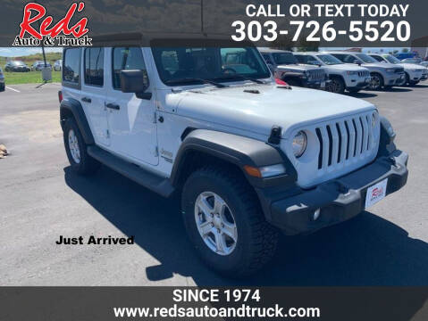 2020 Jeep Wrangler Unlimited for sale at Red's Auto and Truck in Longmont CO