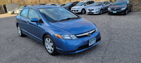 2008 Honda Civic for sale at Fleet Automotive LLC in Maplewood MN
