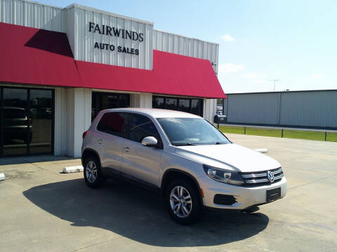 2014 Volkswagen Tiguan for sale at Fairwinds Auto Sales in Dewitt AR
