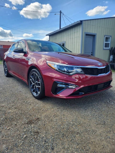 2020 Kia Optima for sale at BENCHMARK AUTO SALES in Parkland, WA