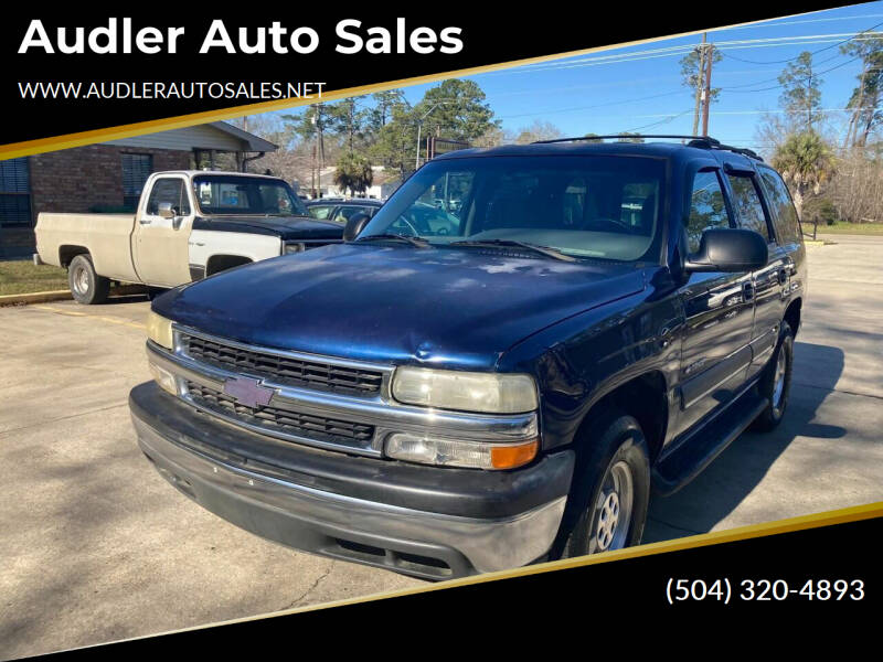 2002 Chevrolet Tahoe for sale at Audler Auto Sales in Slidell LA