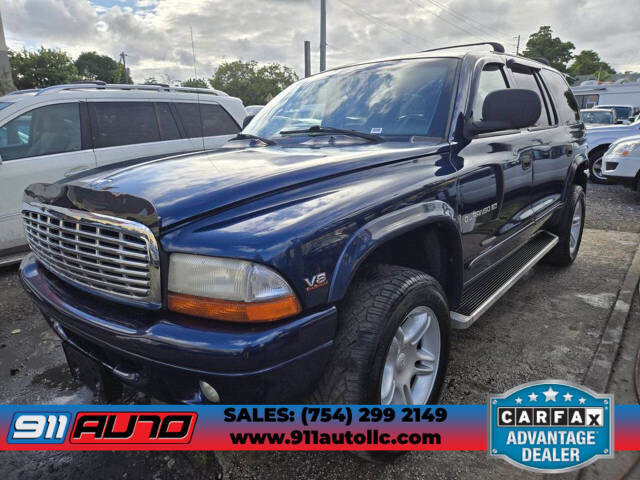 2000 Dodge Durango for sale at 911 Auto, LLC. in Hollywood, FL