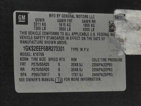 2011 GMC Yukon Denali