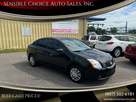 2007 Nissan Sentra for sale at Sensible Choice Auto Sales, Inc. in Longwood FL