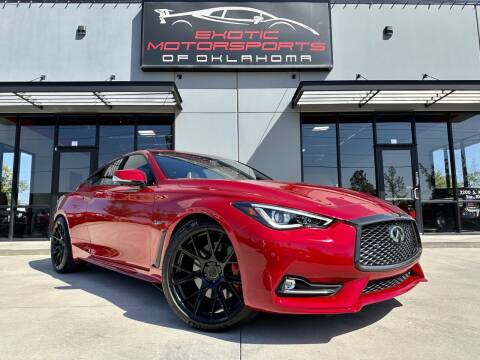 2018 Infiniti Q60 for sale at Exotic Motorsports of Oklahoma in Edmond OK