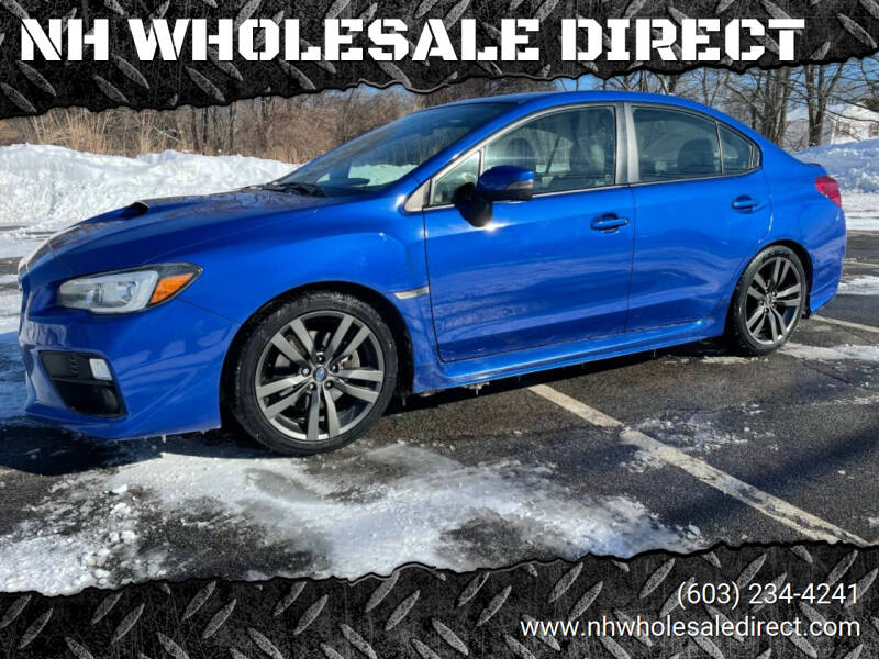 2016 Subaru WRX for sale at NH WHOLESALE DIRECT in Derry NH