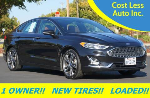 2020 Ford Fusion for sale at Cost Less Auto Inc. in Rocklin CA