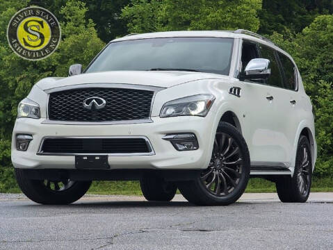 2017 Infiniti QX80 for sale at Silver State Imports of Asheville in Mills River NC