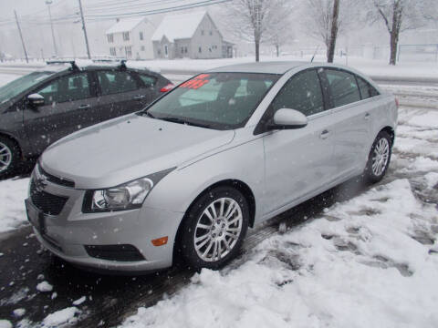 2012 Chevrolet Cruze for sale at Dansville Radiator in Dansville NY