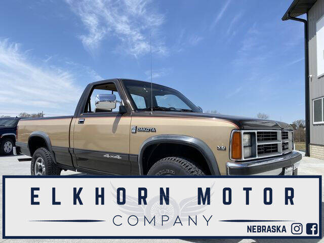 1990 Dodge Dakota for sale at Elkhorn Motor Company in Waterloo NE