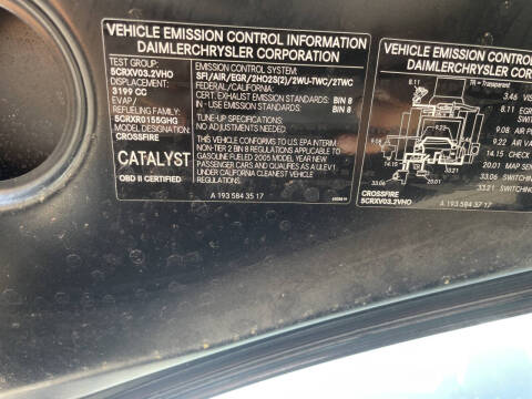 2005 Chrysler Crossfire