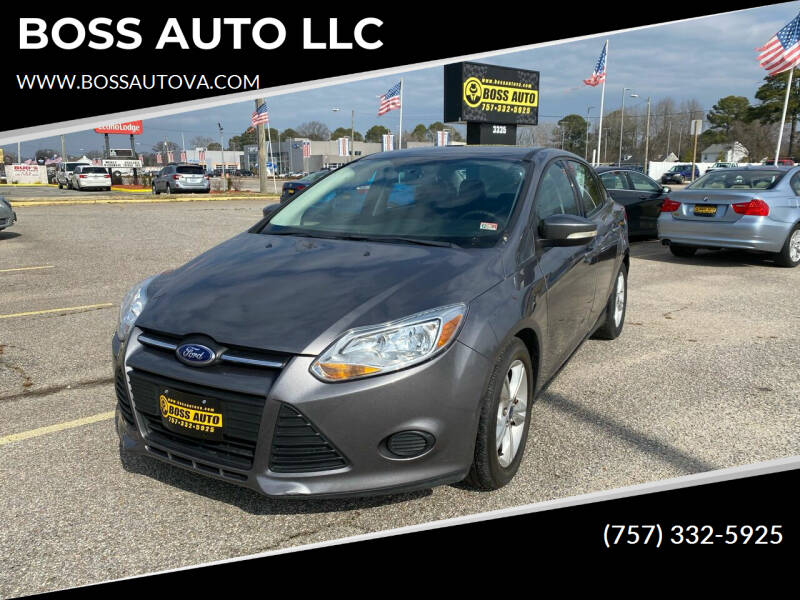 2014 Ford Focus for sale at BOSS AUTO LLC in Norfolk VA