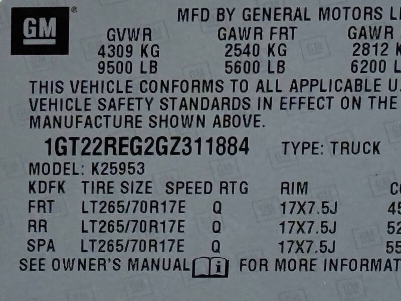 2016 GMC Sierra 2500HD