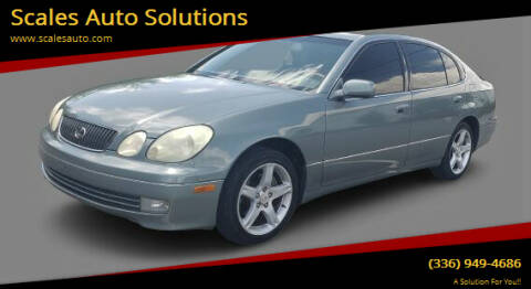 2001 Lexus GS 430 for sale at Scales Auto Solutions in Madison NC