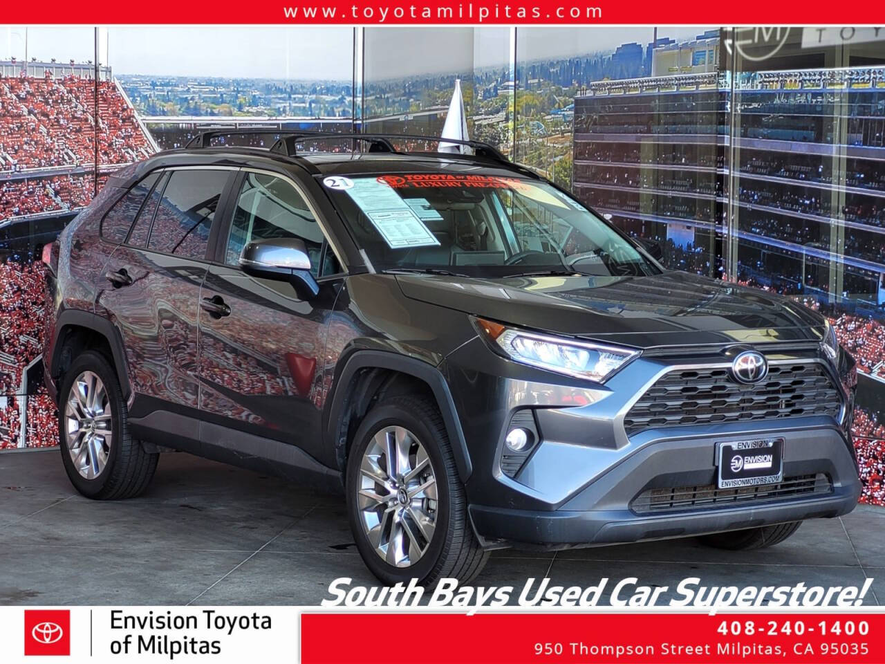 2021 Toyota RAV4 for sale at Envision Toyota of Milpitas in Milpitas, CA