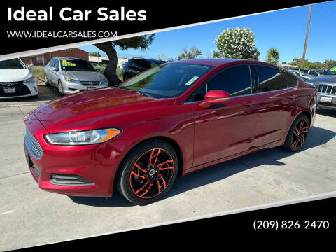 2016 Ford Fusion for sale at Ideal Car Sales - Turlock in Turlock CA