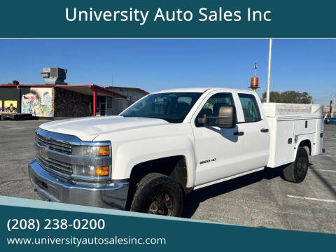 2015 Chevrolet Silverado 2500HD for sale at University Auto Sales Inc in Pocatello ID