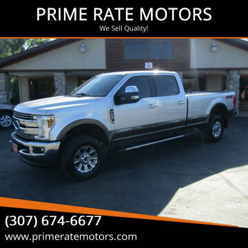 2018 Ford F-250 Super Duty for sale at PRIME RATE MOTORS in Sheridan WY