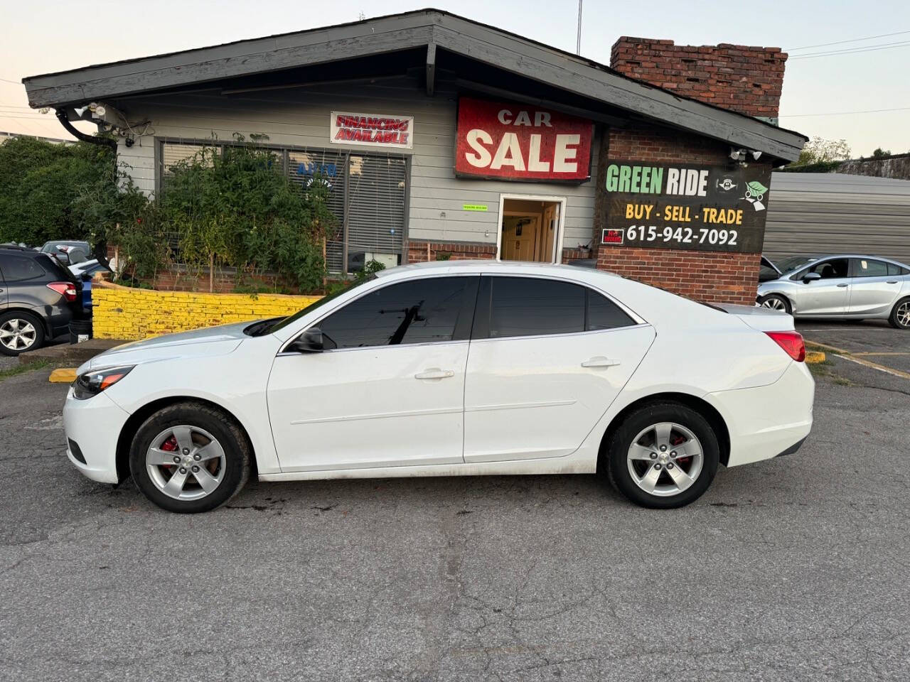 2015 Chevrolet Malibu for sale at Green Ride LLC in NASHVILLE, TN