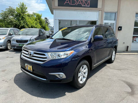 2013 Toyota Highlander for sale at ADAM AUTO AGENCY in Rensselaer NY