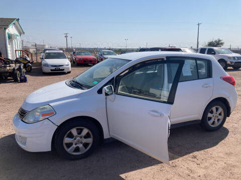 2008 Nissan Versa for sale at PYRAMID MOTORS - Fountain Lot in Fountain CO