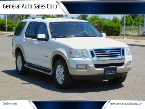 2007 Ford Explorer for sale at General Auto Sales Corp in Sacramento CA