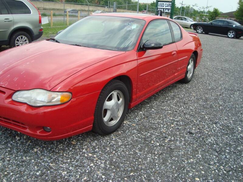 2002 Chevrolet Monte Carlo for sale at Branch Avenue Auto Auction in Clinton MD