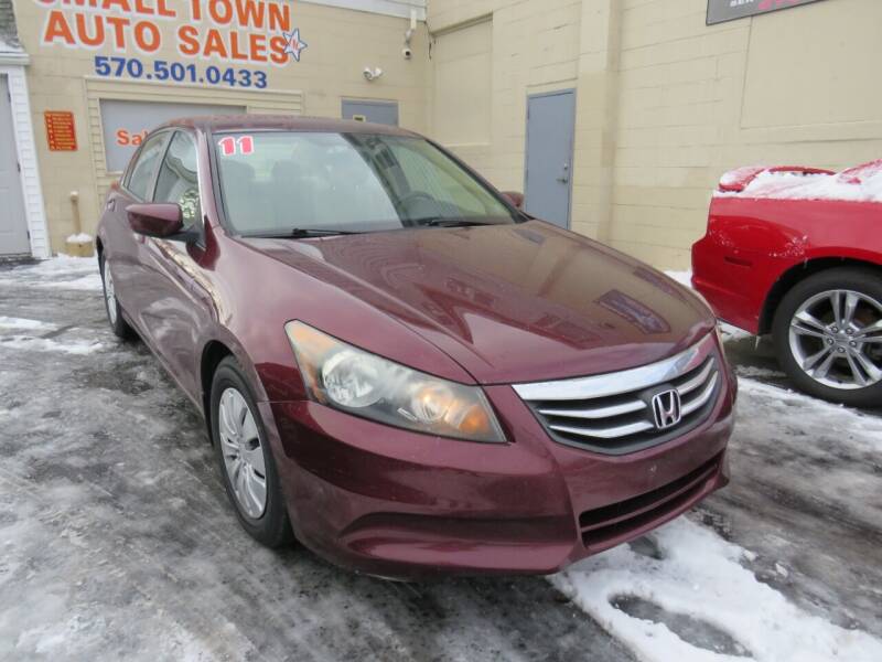 2011 Honda Accord for sale at Small Town Auto Sales in Hazleton PA