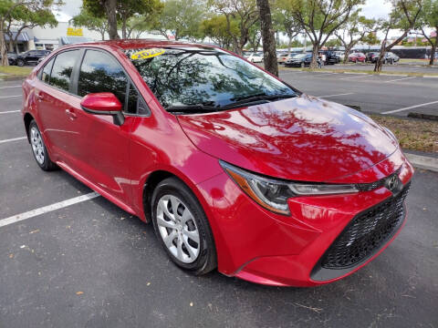 2020 Toyota Corolla for sale at Best Choice Auto Center in Hollywood FL