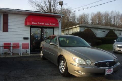 2006 Buick LaCrosse for sale at Dave Franek Automotive in Wantage NJ