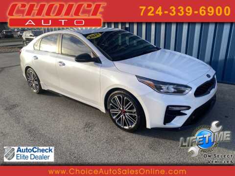 2021 Kia Forte for sale at CHOICE AUTO SALES in Murrysville PA