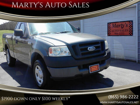 2005 Ford F-150 for sale at Marty's Auto Sales in Lenoir City TN