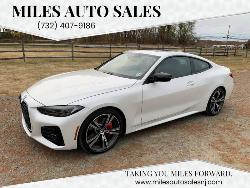 2022 BMW 4 Series for sale at Miles Auto Sales in Jackson NJ